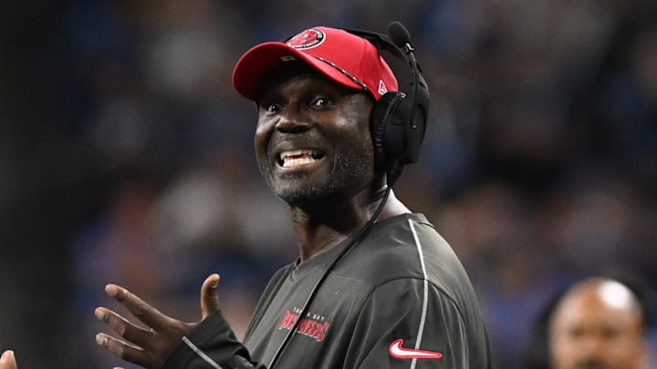 If the Tampa Bay Buccaneers' season continues to go awry, chances are Todd Bowles will be replaced. (Mandatory Credit: Lon Horwedel-Imagn Images)