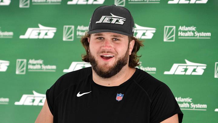 New York Jets guard Joe Tippmann