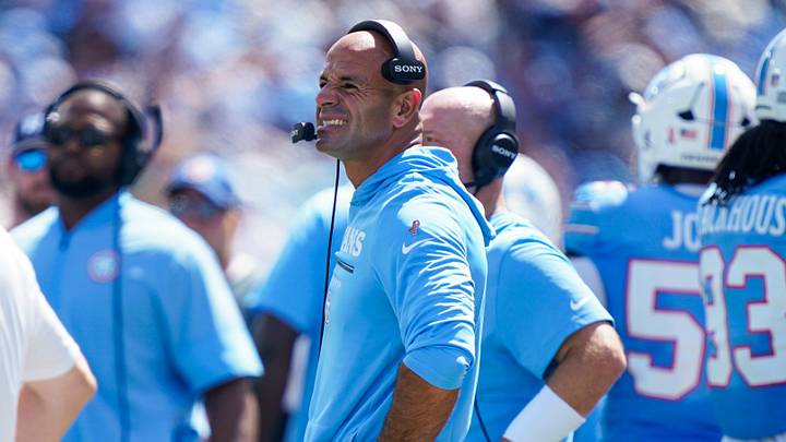 Tennessee Titans coach Robert Saleh