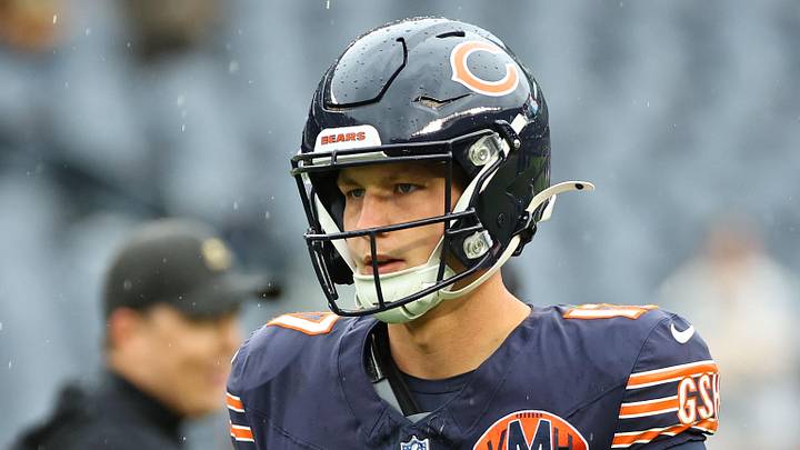 Chicago Bears quarterback Tyson Bagent 