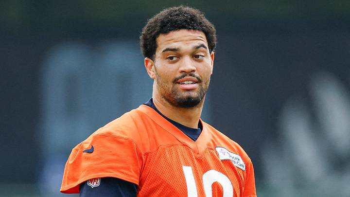 Chicago Bears quarterback Caleb Williams 