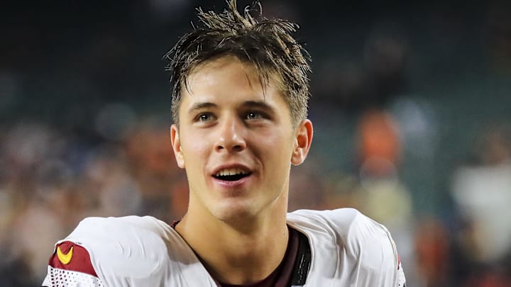 Washington Commanders wide receiver Luke McCaffrey Washington Commanders wide receiver Luke McCaffrey