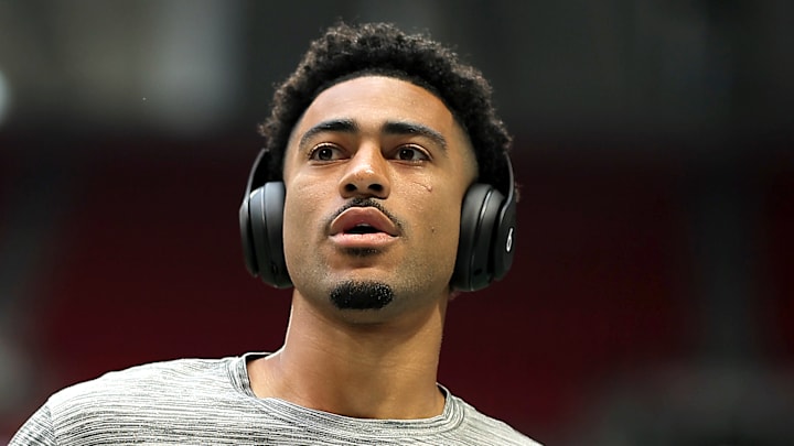 Carolina Panthers quarterback Bryce Young