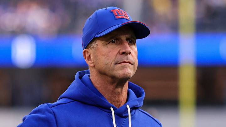 New York Giants - head coach John Harbaugh New York Giants - head coach John Harbaugh