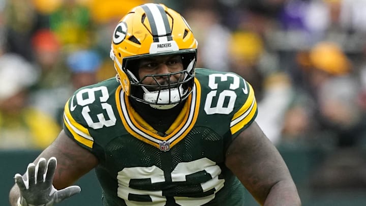 Green Bay Packers offensive tackle Rasheed Walker has protected the blind side the past three seasons.