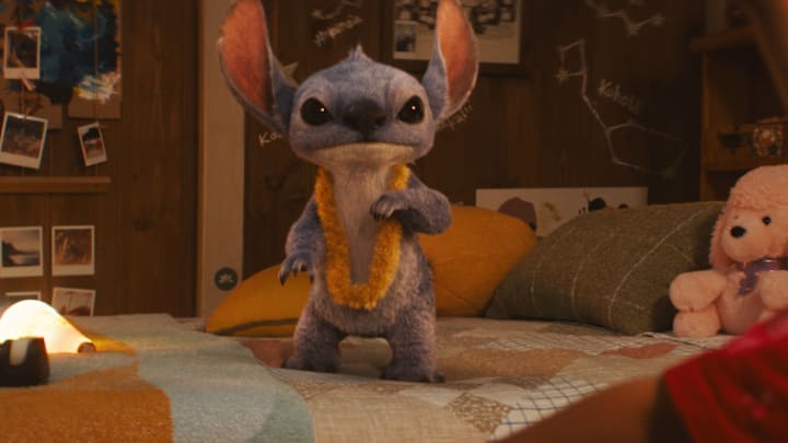 Stitch in Disney’s live-action LILO & STITCH. Photo courtesy of Disney. © 2024 Disney Enterprises Inc. All Rights Reserved.