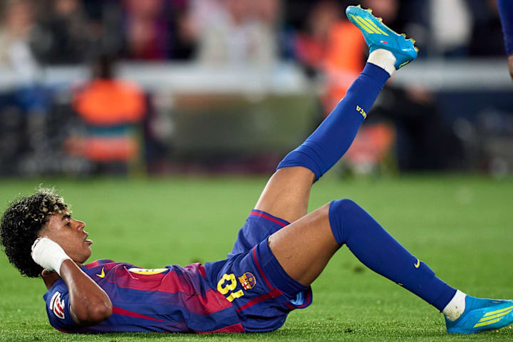 ลามีน ยามาล บนสนาม