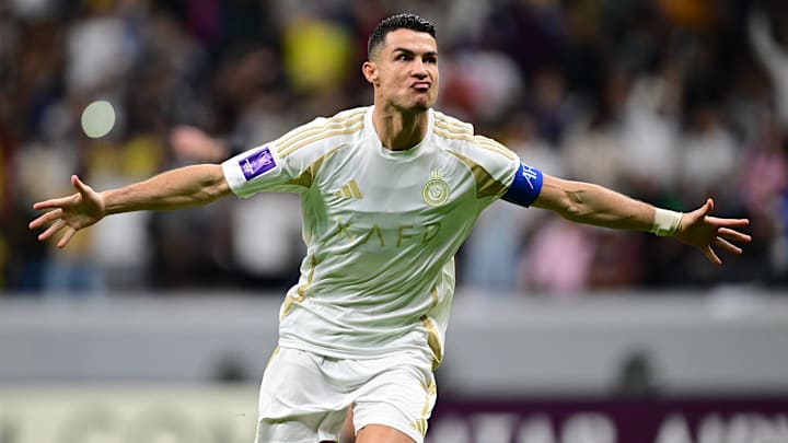 Cristiano Ronaldo anotó dos goles en el partido del Al-Nassr contra el Al-Gharafa