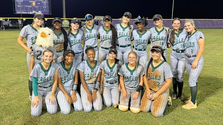 Eastside High School softball moves up to the No.2 spot.