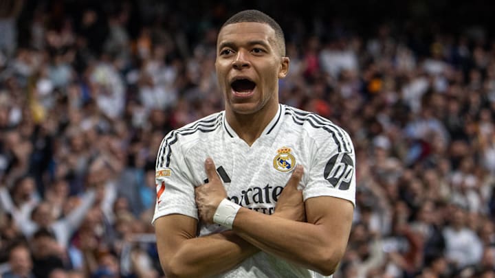 Kylian Mbappé etched his name in the Real Madrid record books.