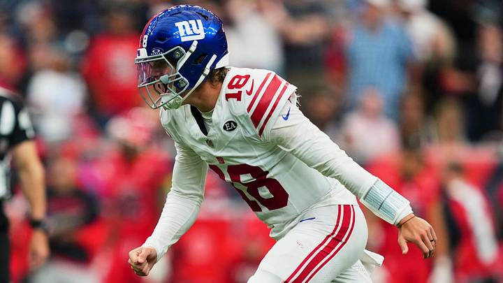 New York Giants QB J.J. McCarthy New York Giants QB J.J. McCarthy
