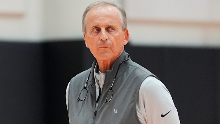 Tennessee coach Rick Barnes during Tennessee basketball's media day and practice held at Pratt Pavilion on Oct. 9, 2025. Tennessee coach Rick Barnes during Tennessee basketball's media day and practice held at Pratt Pavilion on Oct. 9, 2025.