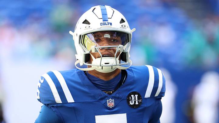 Indianapolis Colts quarterback Anthony Richardson Sr. (5) 