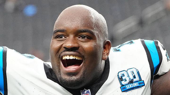 Carolina Panthers offensive tackle Taylor Moton Carolina Panthers offensive tackle Taylor Moton