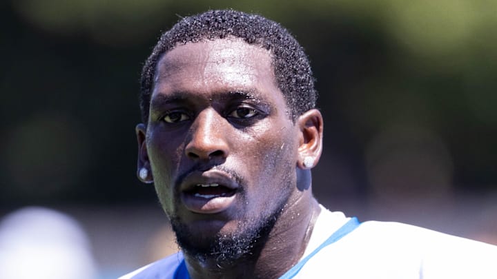 Carolina Panthers defensive lineman Tershawn Wharton