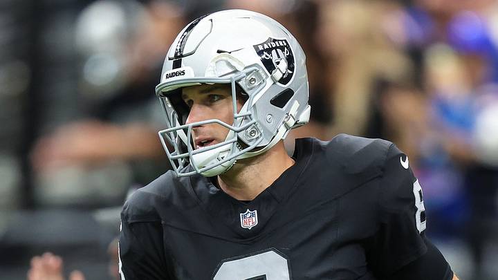 Las Vegas Raiders quarterback Kirk Cousins