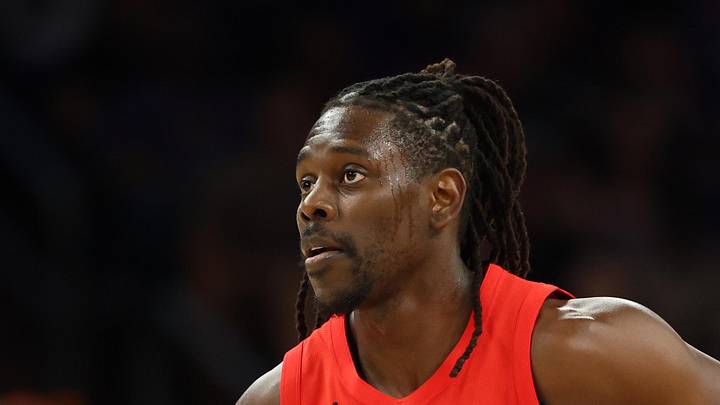 Portland Trail Blazers guard Jrue Holiday against the Phoenix Suns.