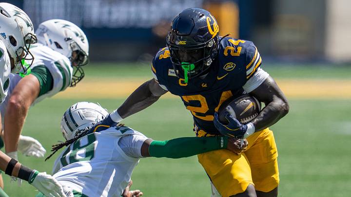 Cal running back Adam Mohammed Cal running back Adam Mohammed