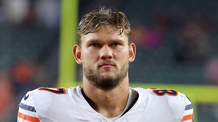 Chicago Bears tight end Sam Roush
