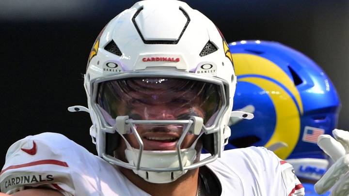 Arizona Cardinals running back Tyler Allgeier Arizona Cardinals running back Tyler Allgeier