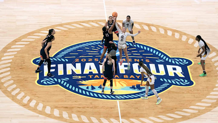 The 2025 women's Final Four was held in Tampa Bay. 