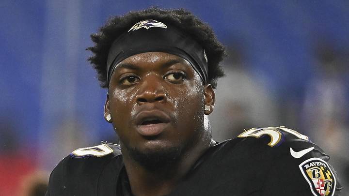 Baltimore Ravens linebacker Adisa Isaac