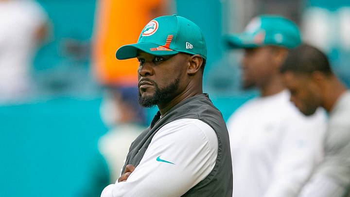 Former Miami Dolphins head coach Brian Flores Former Miami Dolphins head coach Brian Flores