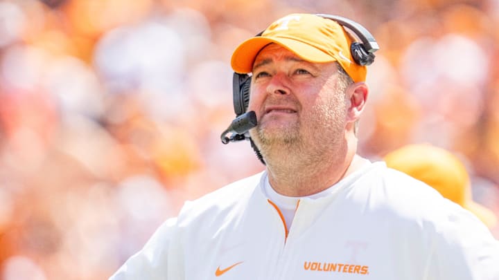 Tennessee head coach Josh Heupel
