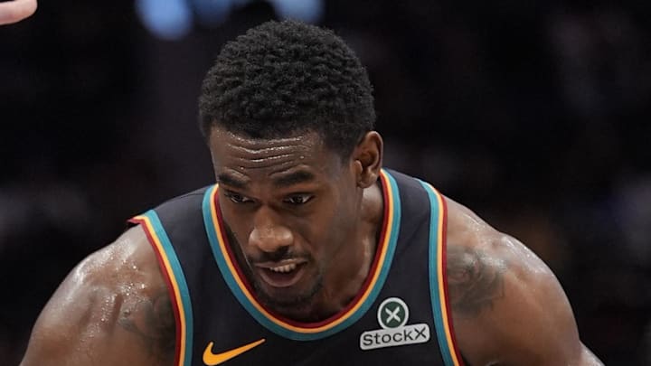 Apr 10, 2026; Charlotte, North Carolina, USA;  Detroit Pistons center Jalen Duren (0): Jim Dedmon-Imagn Images