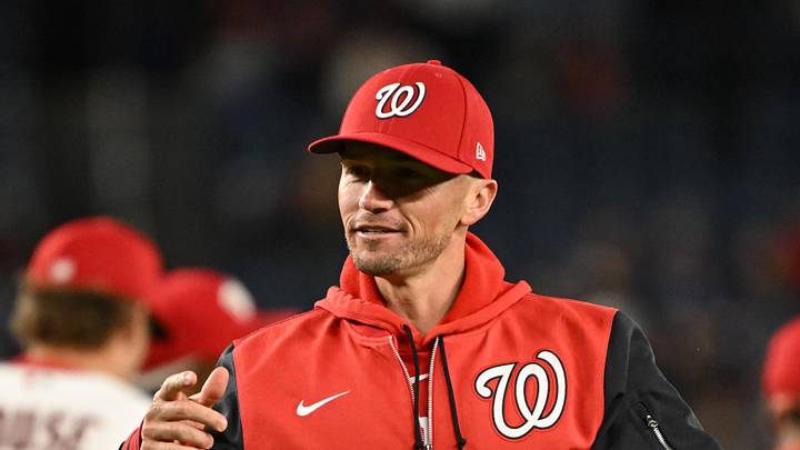 Washington Nationals manager Blake Butera Washington Nationals manager Blake Butera