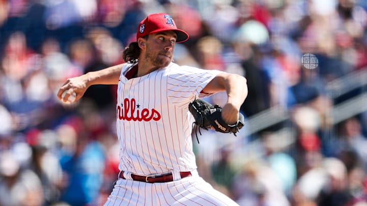 Philadelphia Phillies starting pitcher Aaron Nola had a dominant start in his spring training debut