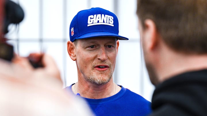 New York Giants outside linebackers coach Charlie Bullen takes over as the team's defensive coordinator this week.