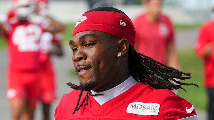 Kansas City Chiefs wide receiver Rashee Rice (4) Kansas City Chiefs wide receiver Rashee Rice (4)