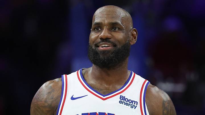 Oct 16, 2026; Philadelphia, Pennsylvania, USA; Philadelphia 76ers forward LeBron James (23) reacts in a game against the Boston Celtics at Xfinity Mobile Arena. Mandatory Credit: Bill Streicher-Imagn Images Oct 16, 2026; Philadelphia, Pennsylvania, USA; Philadelphia 76ers forward LeBron James (23) reacts in a game against the Boston Celtics at Xfinity Mobile Arena. Mandatory Credit: Bill Streicher-Imagn Images