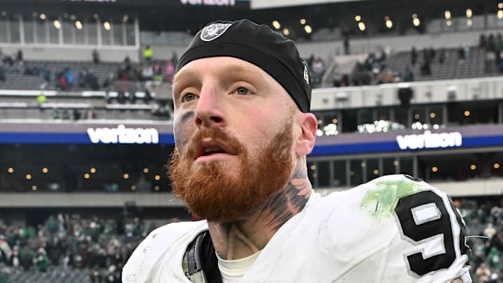 Las Vegas Raiders defensive end Maxx Crosby