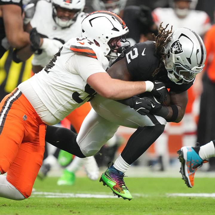 Las Vegas Raiders, NFL, Cleveland Browns, Ashton Jeanty