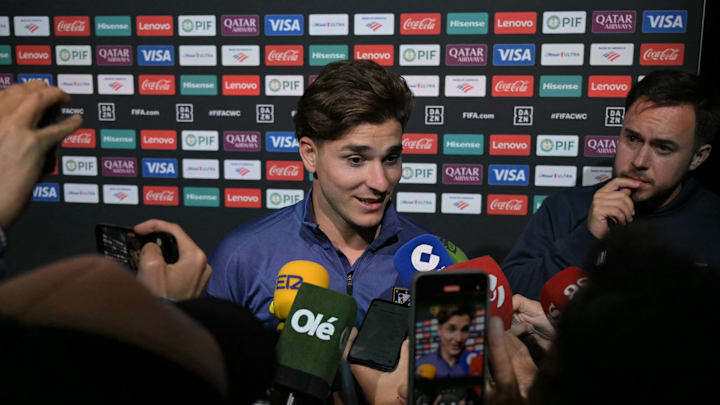 Julian Alvarez press conference