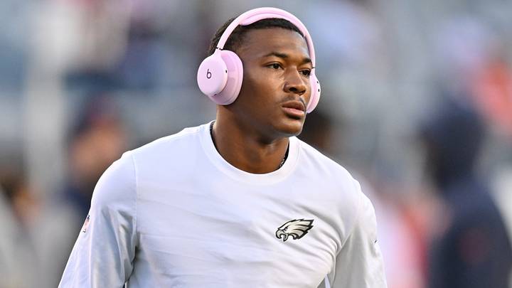 Philadelphia Eagles wide receiver DeVonta Smith Philadelphia Eagles wide receiver DeVonta Smith