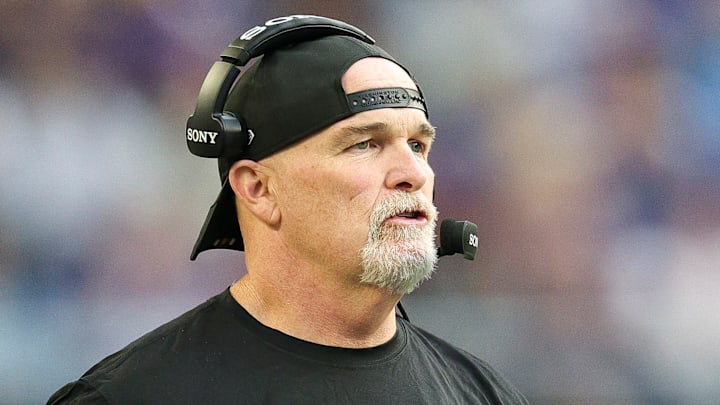 Washington Commanders head coach Dan Quinn