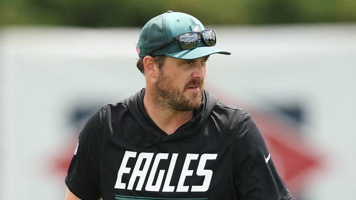 Philadelphia Eagles offensive coordinator Sean Mannion