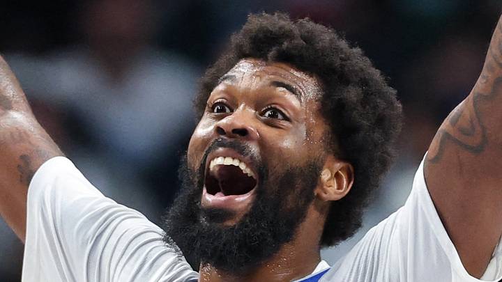 Dallas Mavericks forward Naji Marshall (13) reacts during the first half against the Miami Heat at American Airlines Center on Dec 3, 2025. Dallas Mavericks forward Naji Marshall (13) reacts during the first half against the Miami Heat at American Airlines Center on Dec 3, 2025.