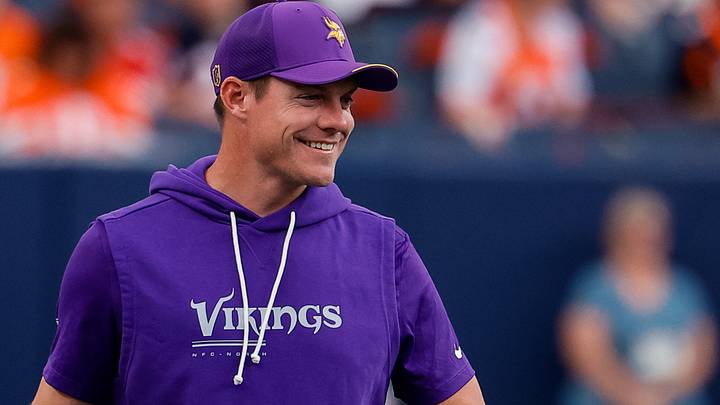 Vikings head coach Kevin O'Connell could eventually call on this promising practice squad member if all goes to plan. Vikings head coach Kevin O'Connell could eventually call on this promising practice squad member if all goes to plan.