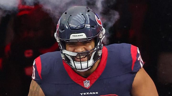 Houston Texans center Juice Scruggs (70). Houston Texans center Juice Scruggs (70).