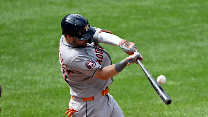 Houston Astros outfielder Chas McCormick Houston Astros outfielder Chas McCormick