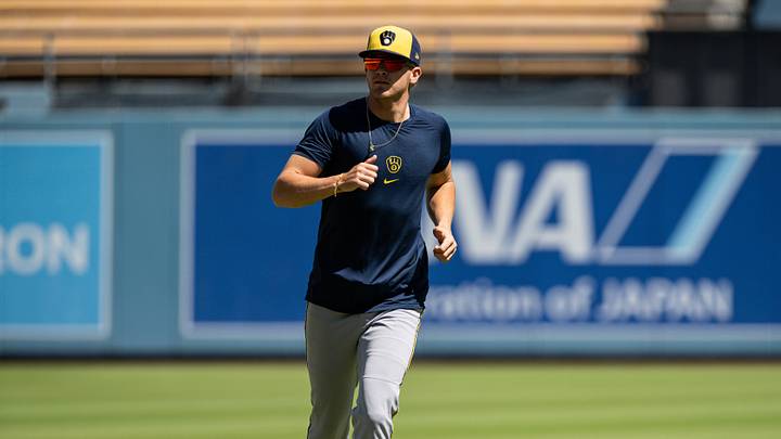 Milwaukee Brewers shortstop Cooper Pratt. Milwaukee Brewers shortstop Cooper Pratt.