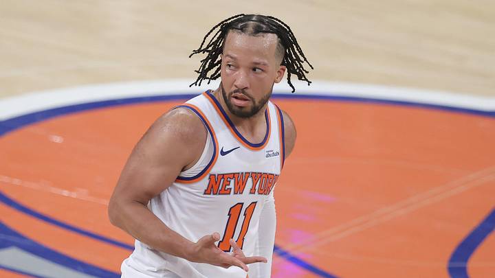 New York Knicks guard Jalen Brunson has been a Nike athlete his entire career.