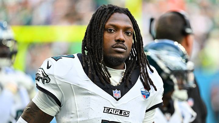 Philadelphia Eagles cornerback Riq Woolen Philadelphia Eagles cornerback Riq Woolen