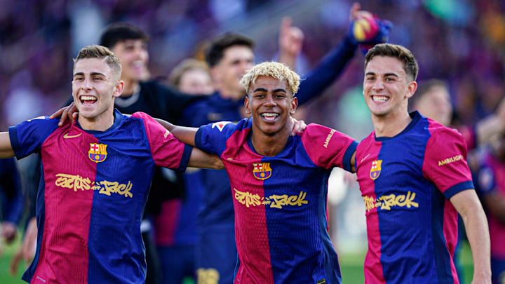 Barcelona go up against local rivals Espanyol.