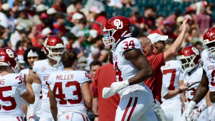 Oklahoma defensive end Adepoju Adebawore