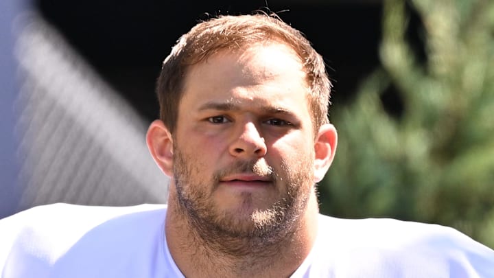 New England Patriots center Garrett Bradbury